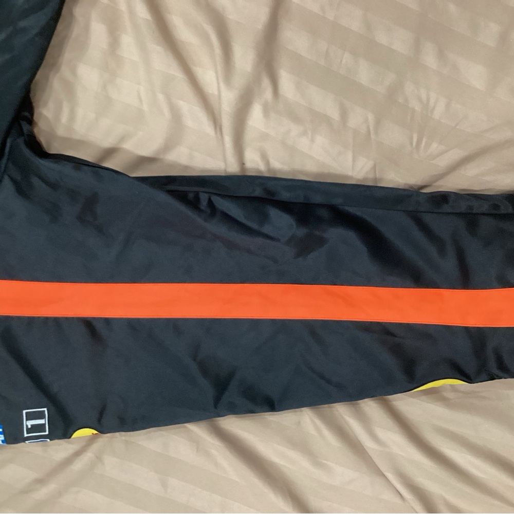 Tony Stewart #14 Bass Pro Shops Mobil 1 Racing Jacket - Black & Orange - Picture 10 of 12